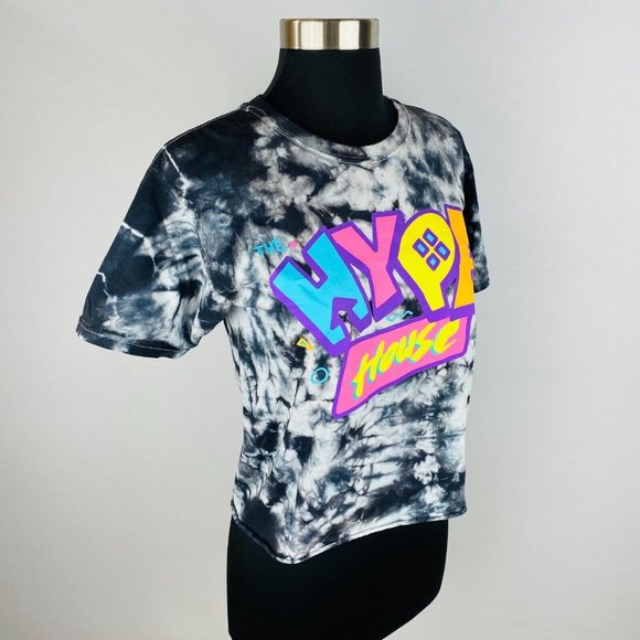 The Hype House Tik Toc Teenage Influencers Mansion Moorpark CA Crop T-Shirt XS - Picture 6 of 10